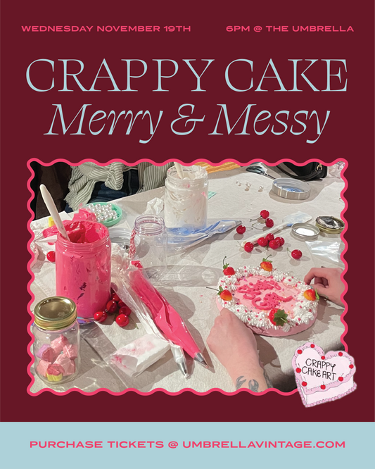 Merry & Messy Crappy Cake Workshop